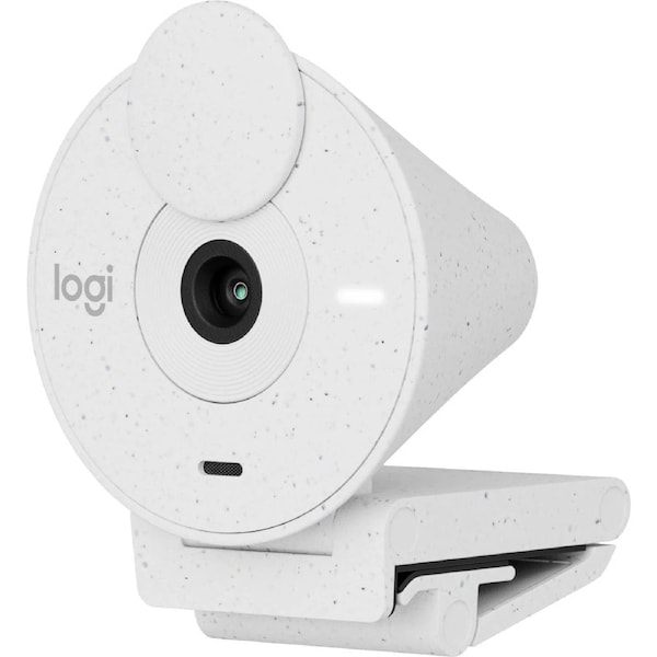 Logitech Brio 300 Full HD Webcam (Off White)