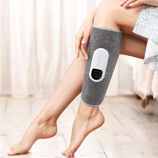 1x Livemor Leg Massager Heated Air Compression Calf Relaxation