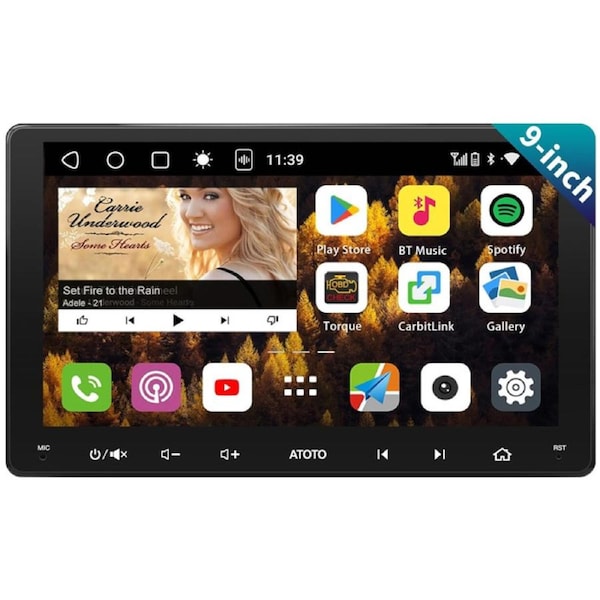 ATOTO S8MS 9" QLED Wireless Android Auto CarPlay GPS 4G LTE Bluetooth