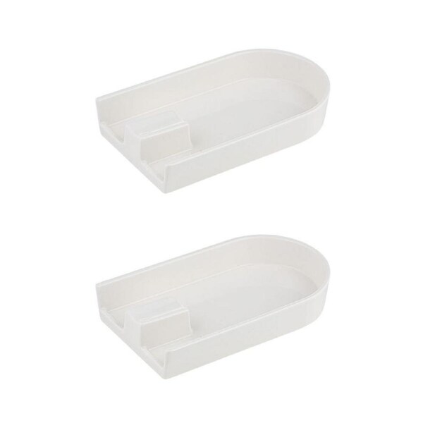2PK Alto Serve & Share Kitchen Tong & Spoon Rest/Storage Organiser 20x11cm