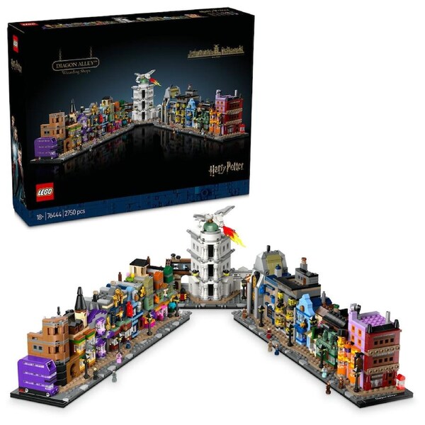 LEGO Harry Potter Diagon Alley Wizarding Shops (76444)