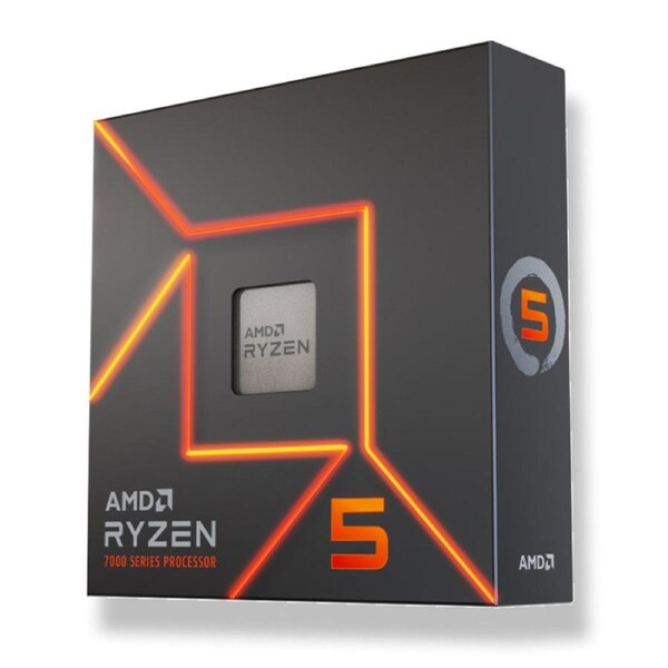 AMD Ryzen 5 7600X 6 Core AM5 5.3GHz CPU Processor (100-100000593WOF)