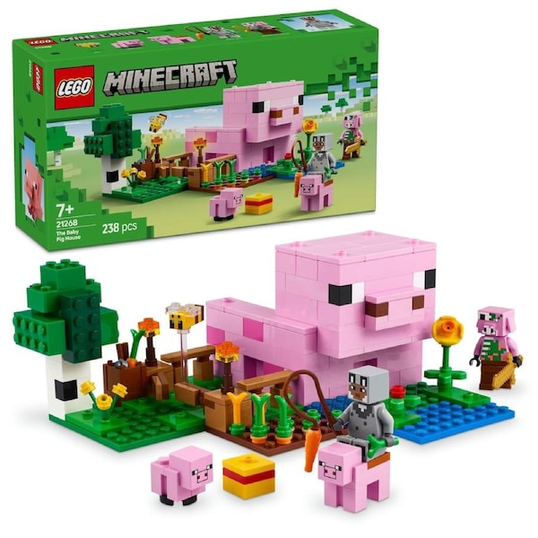 LEGO Minecraft The Baby Pig House (21268)