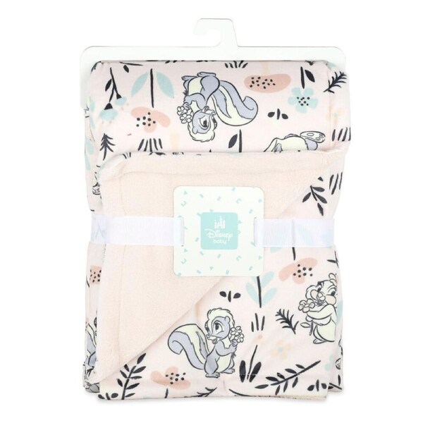 Disney Bambi Baby/Kids Polyester Velour Stroller/Pram Pram Blanket 76x101cm
