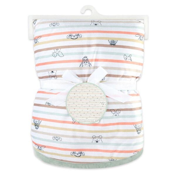 Disney Pooh Baby/Kids Soft Polyester Travel Playmat Non-Slip 100x100cm Round