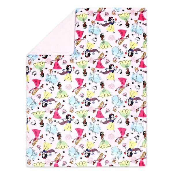 Disney Princesses Baby/Kids Polyester Velour Stroller/Pram Blanket 76x101cm