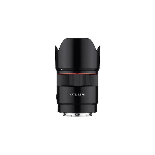 Samyang 75mm F1.8 AutoFocus UMC II Camera Lens For Sony FE Full Frame Black