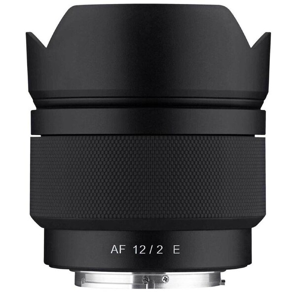 Samyang 12mm F2.0 AutoFocus UMC II Photo Camera Lens For Sony FE APS-C Black