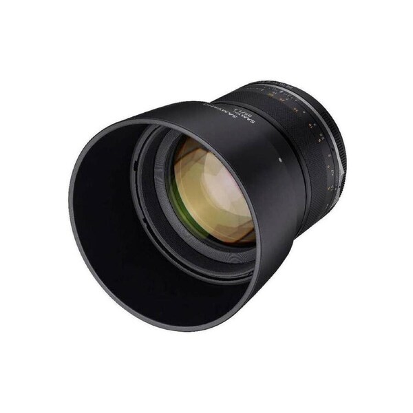 Samyang 85mm F1.4 MK2 Lens For Nikon AE Full Frame Camera Accessory Black