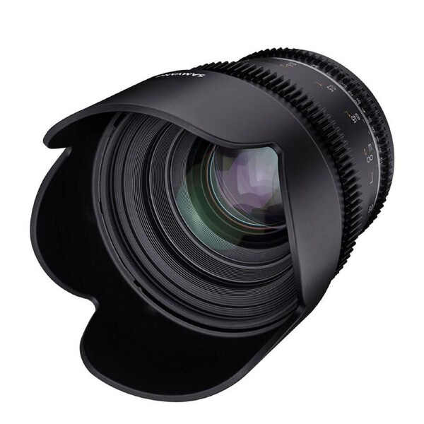 Samyang 50mm T1.5 MK2 VDSLR Photo Camera Lens For Canon EF Full Frame Black