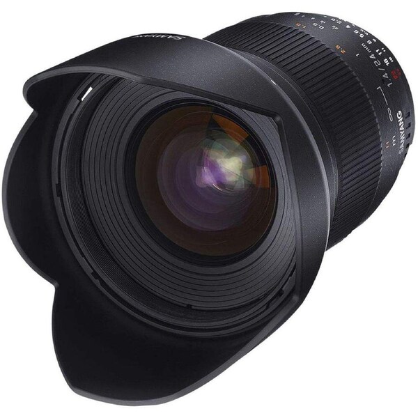 Samyang 24mm F1.4 UMC II Photo Camera Lens For Nikon AE Full Frame Black