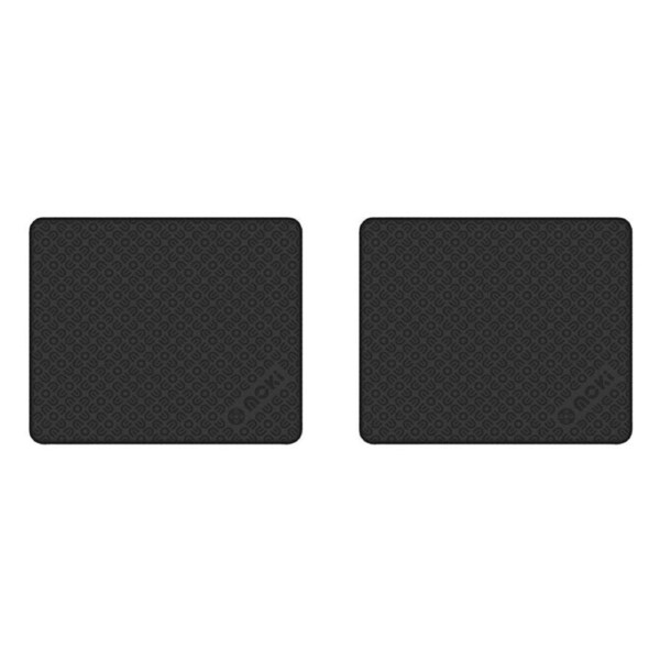 2PK Moki Gaming/Office Universal Mouse Pad/Mat Large Non-Slip 32x27cm Black