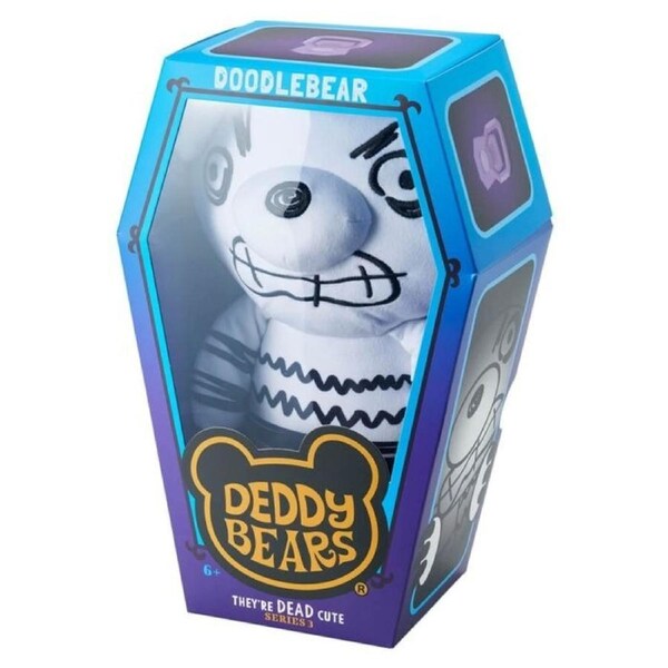 Deddy Bear - Plush in Coffin - Doodlebear 30cm