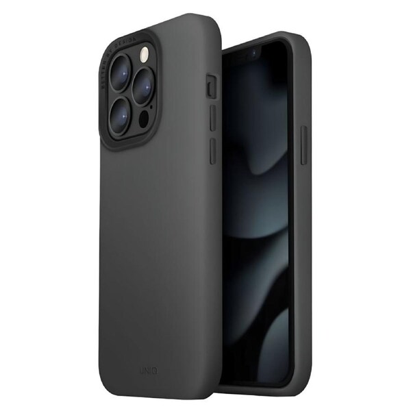 UNIQ Lino Hue Liquid MagSafe Case (Suits&nbsp;iPhone 13 Pro) - Grey