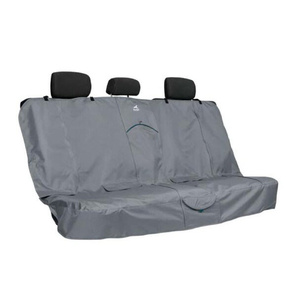 Kurgo Extended Dog Bench Seat Car Seat Cover in Charcoal