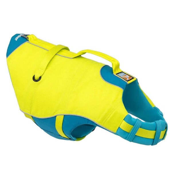 Kurgo Surf N Turf Dog Life Jacket / Life Vest in Extra Small Yellow/Blue