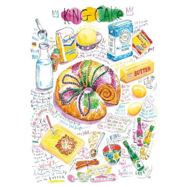 Magnolia - King Cake Puzzle 1000pc