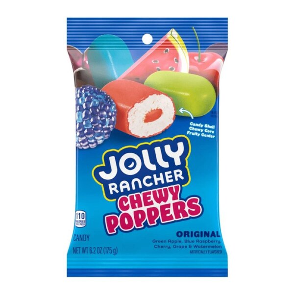 Jolly Rancher Chewy Poppers Candy 175g