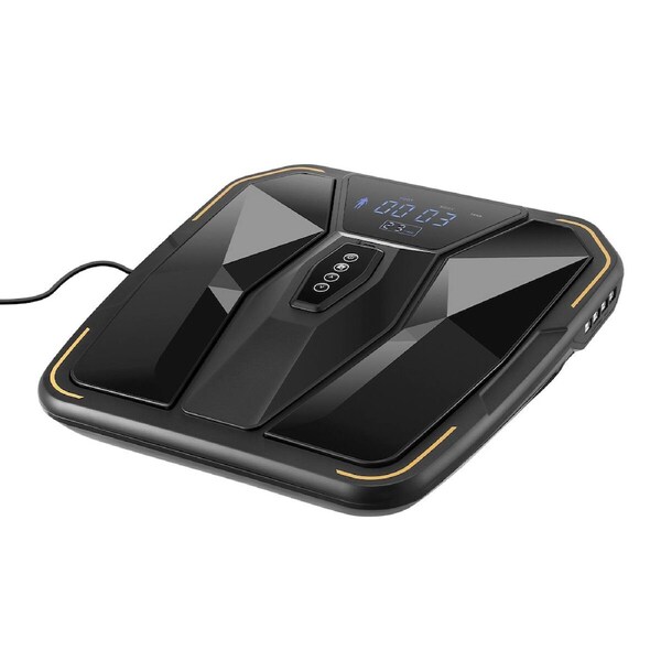 Electric Foot Massager Circulation Machine EMS TENS Electromagnetic Wave Feet Equipment Portable Home Pulse Promoter with Remote Control