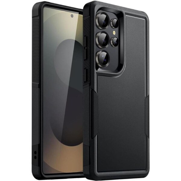 JETech Case for Samsung Galaxy S25 Ultra 5G, Heavy Duty Dual-Layer Protection, Rugged Tough Shockproof Phone Cover with Matte Design