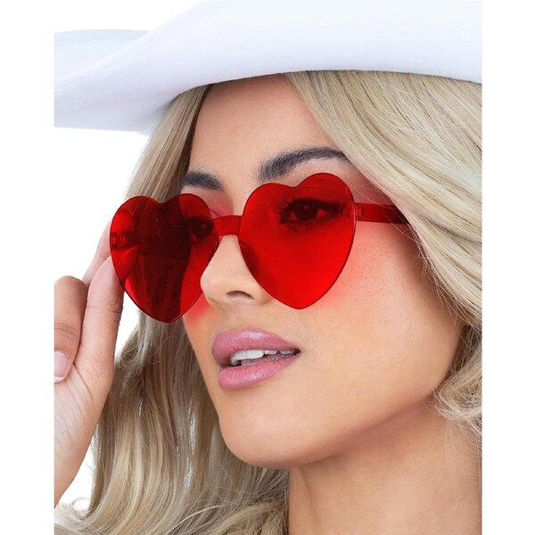 Red Heart Hens Party Sunglasses