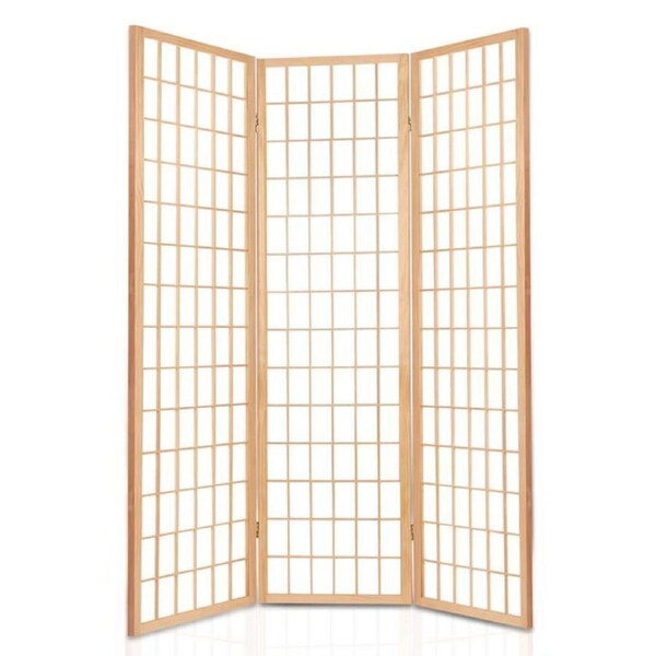 3 Panel Change Fitting Room Divider Privacy Folding Screen Barrier 130.5x178.5cm