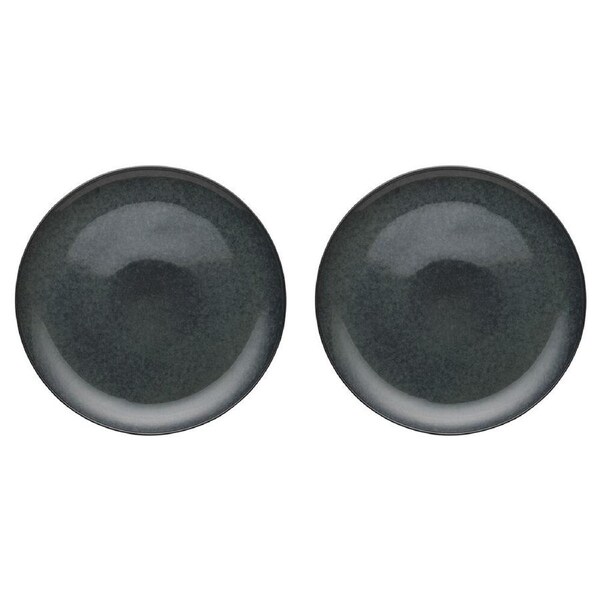 2PK Ecology Element Stoneware Serving Platter Serving Dish Tableware 33cm Raven