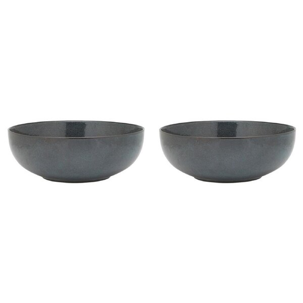 2PK Ecology Element Stoneware Serving Bowl Food Dish Tableware 27cm Raven