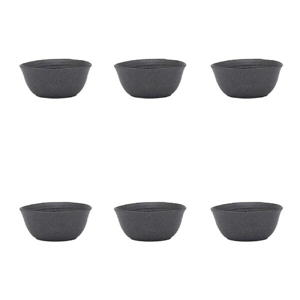6PK Ecology Ottawa Stoneware Noodle Bowl Food/Soup Tableware 15.5cm Stone