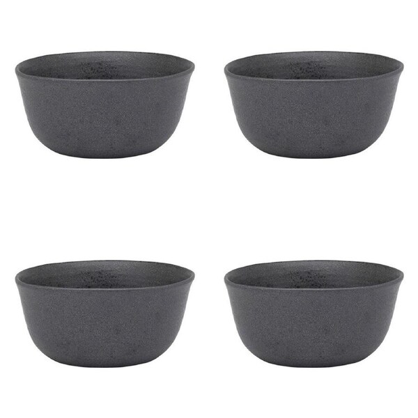 4PK Ecology Ottawa Stoneware Laksa Bowl Food/Soup Serving Tableware 20cm Stone