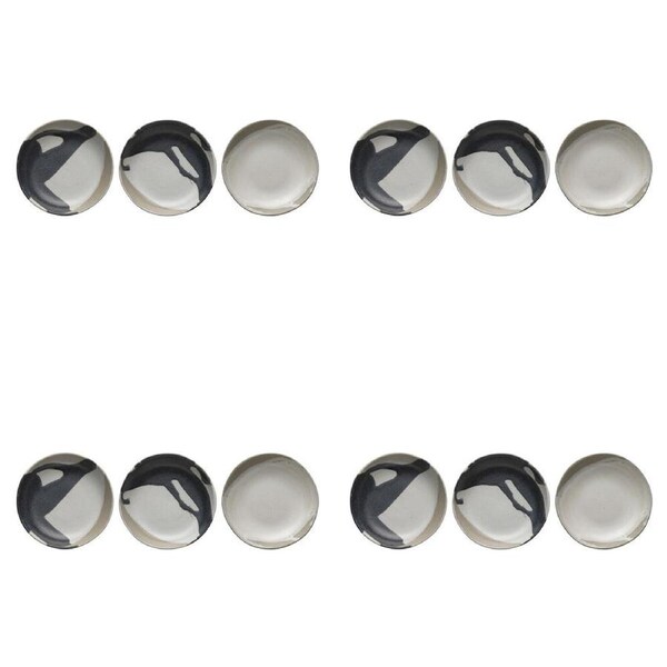 12pc Ecology Nest Round Stoneware Bowls Kitchen Food/Soup Salad Tableware 12cm