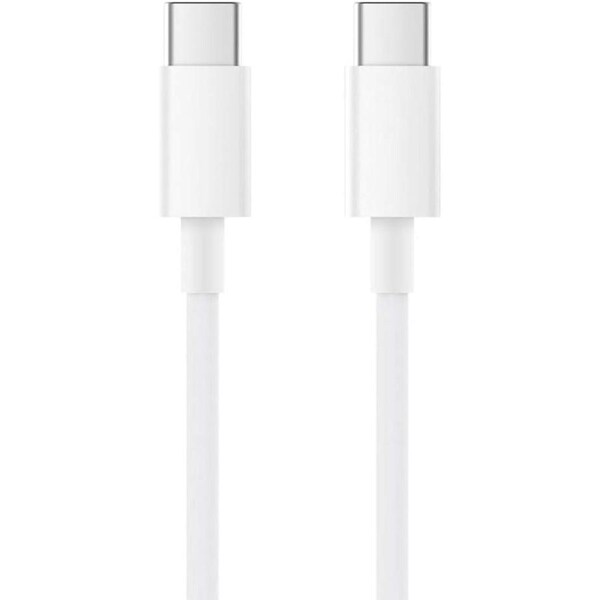 Xiaomi Mi 1.5M USB-C to USB-C Cable, White, 5Amp Current Supported, E-Mark Chip