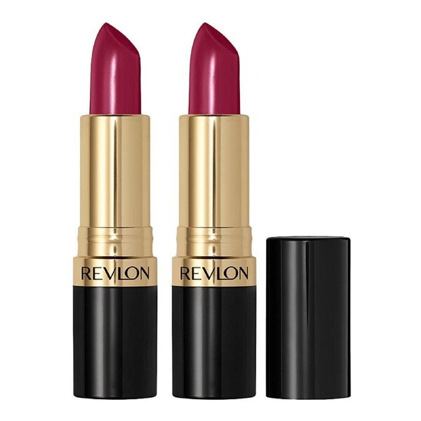 Revlon Super Lustrous Lipstick 4.2g 046 BOMBSHELL RED - 2 pack