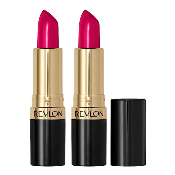 Revlon Super Lustrous Lipstick 4.2g 440 CHERRIES IN THE SNOW - 2 pack