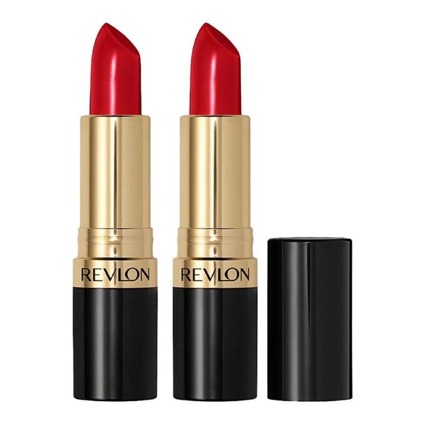 Revlon Super Lustrous Lipstick 4.2g 775 SUPER RED - 2 pack
