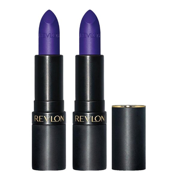 Revlon Super Lustrous The Luscious Mattes Lipstick 4.2g 018 RHYTHM & BLUES - 2 pack