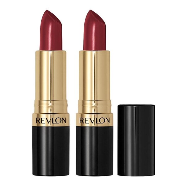 Revlon Super Lustrous Lipstick 4.2g 630 RAISIN RAGE - 2 pack