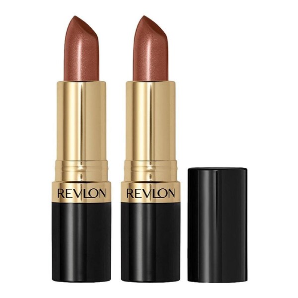 Revlon Super Lustrous Lipstick Pearl Finish 4.2g 300 COFFEE BEAN - 2 pack