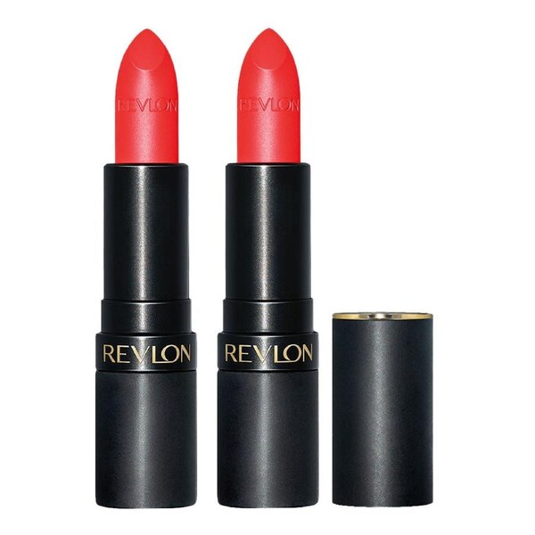 Revlon Super Lustrous The Luscious Mattes Lipstick 4.2g 024 FIRE & ICE - 2 pack