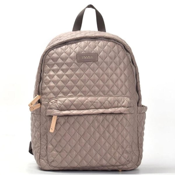 Tosca Metro Quilted Oxford Lightweight Travel 15" Laptop Backpack Magnet