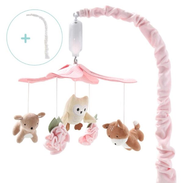 The Peanutshell Baby/Infant Musical Crib/Cot Mobile Little Forest Girl 0y+