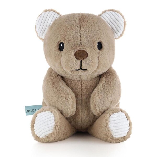 The Peanutshell Teddy Bear Plush Soft Stuffed Animal Toy Brown Benny 0y+