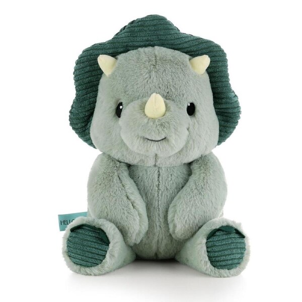 The Peanutshell Baby/Infant Green Dino Soft Plush Stuffed Animal Toy Ace 0y+