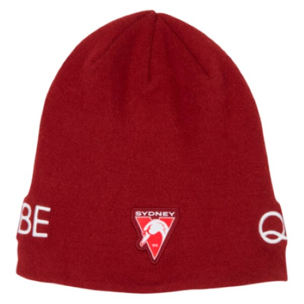 AFL 2025 Beanie - Sydney Swans - Hat - Mens - OSFM