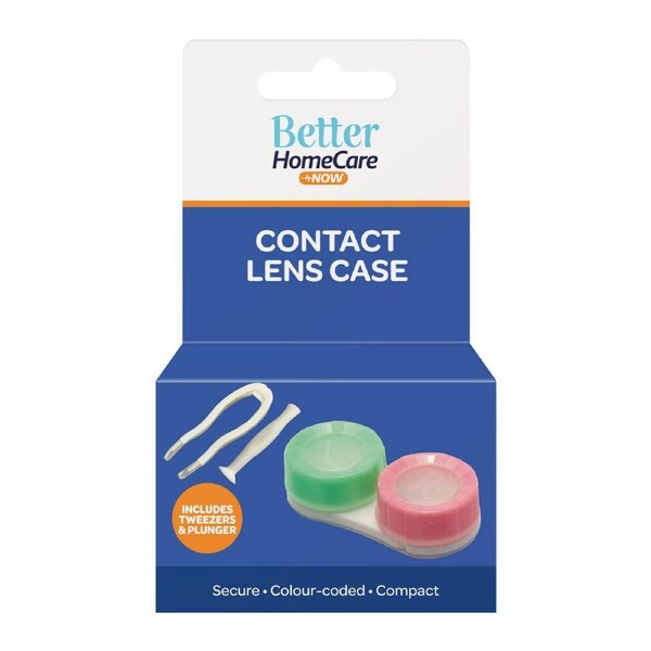 Better Home Care Now Contact Lens Case with Tweezers and Lens Picker