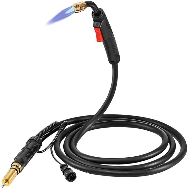150A 15ft MIG Welding Gun Torch Stinger Replacement for Miller M-15 M-150