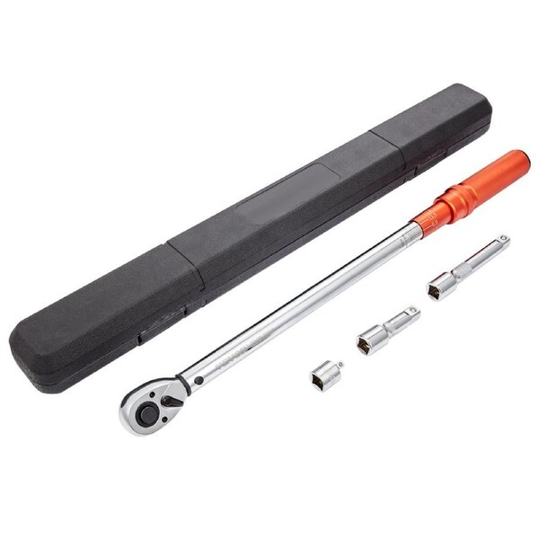 Torque Wrench Adjustable Torque Wrench 1/2" Drive 20-250ft.lb/34-340n.m