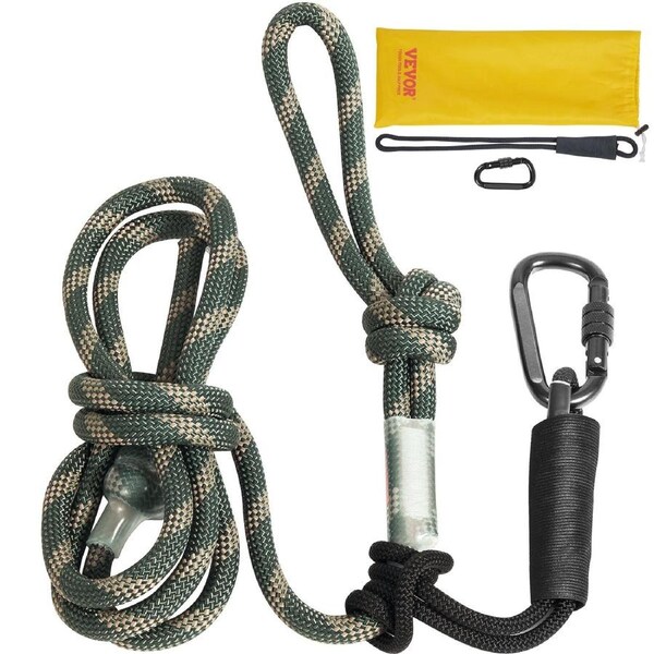 Tree Stand Safety Rope 9 ft/27.43m Treestand Lifeline Rope 0.6'' 30KN