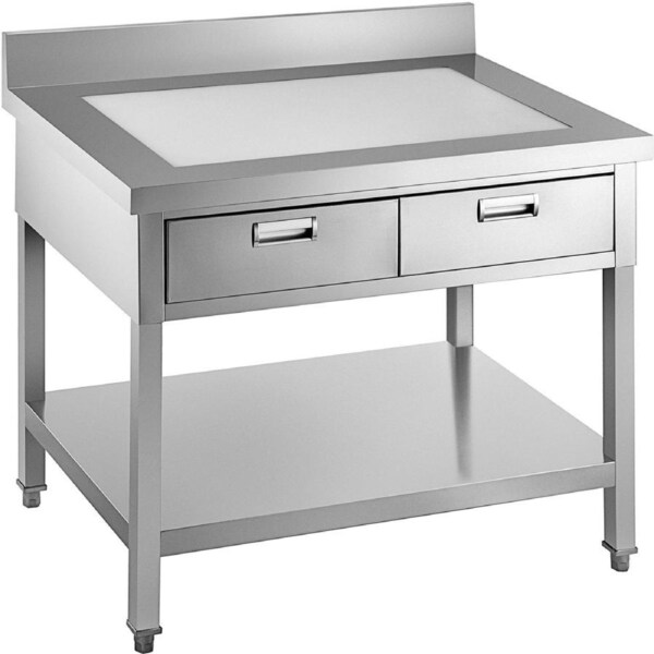 Commercial Worktable Workstation Commercial Food Prep Worktable 24 x 36 In
