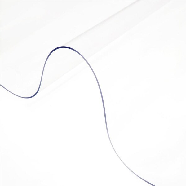 2134 x 1070 mm Crystal Clear Table Protector Clear PVC Table Top Protector 1.5mm Thick Table Cover Rectangular Table Pads for Dining Room,84 x 42